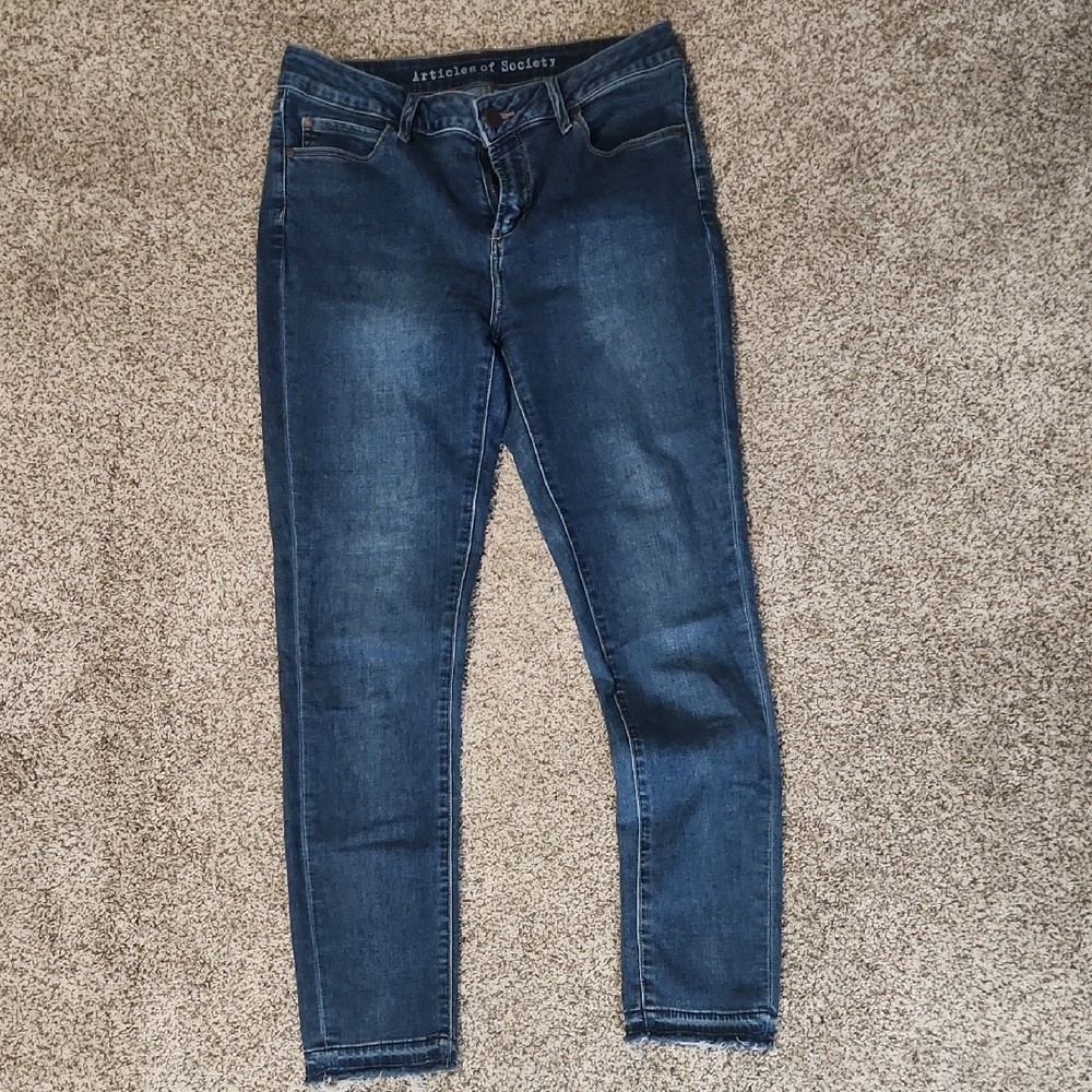 Articles Of Society Dark Blue Skinny Jeans